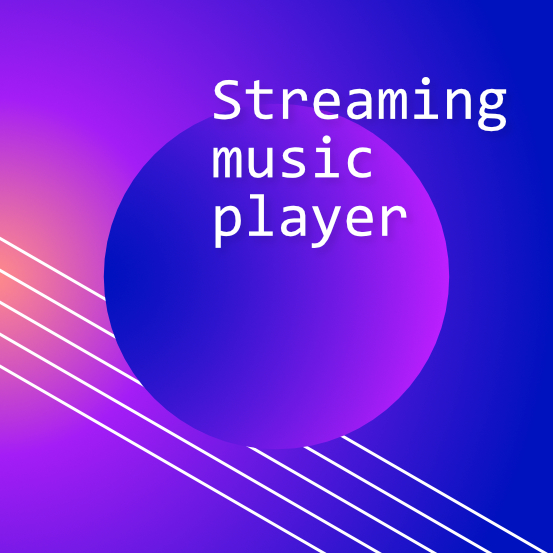 Aplicación web "Reproductor de música en streaming" (en desarrollo) Aplicación web "Reproductor de música en streaming" (en desarrollo)